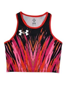 Under Armour Pro Runner Cropped Fitted Tank Top Women’s Small NWT